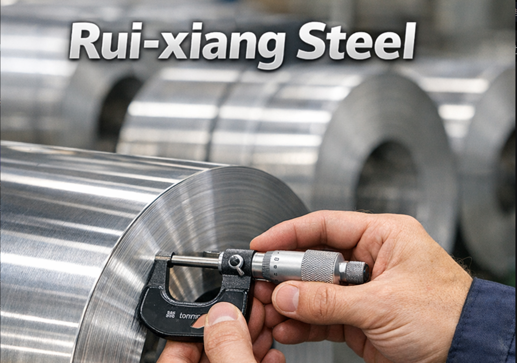 Quality inspection of stainless steel coil thickness tolerance