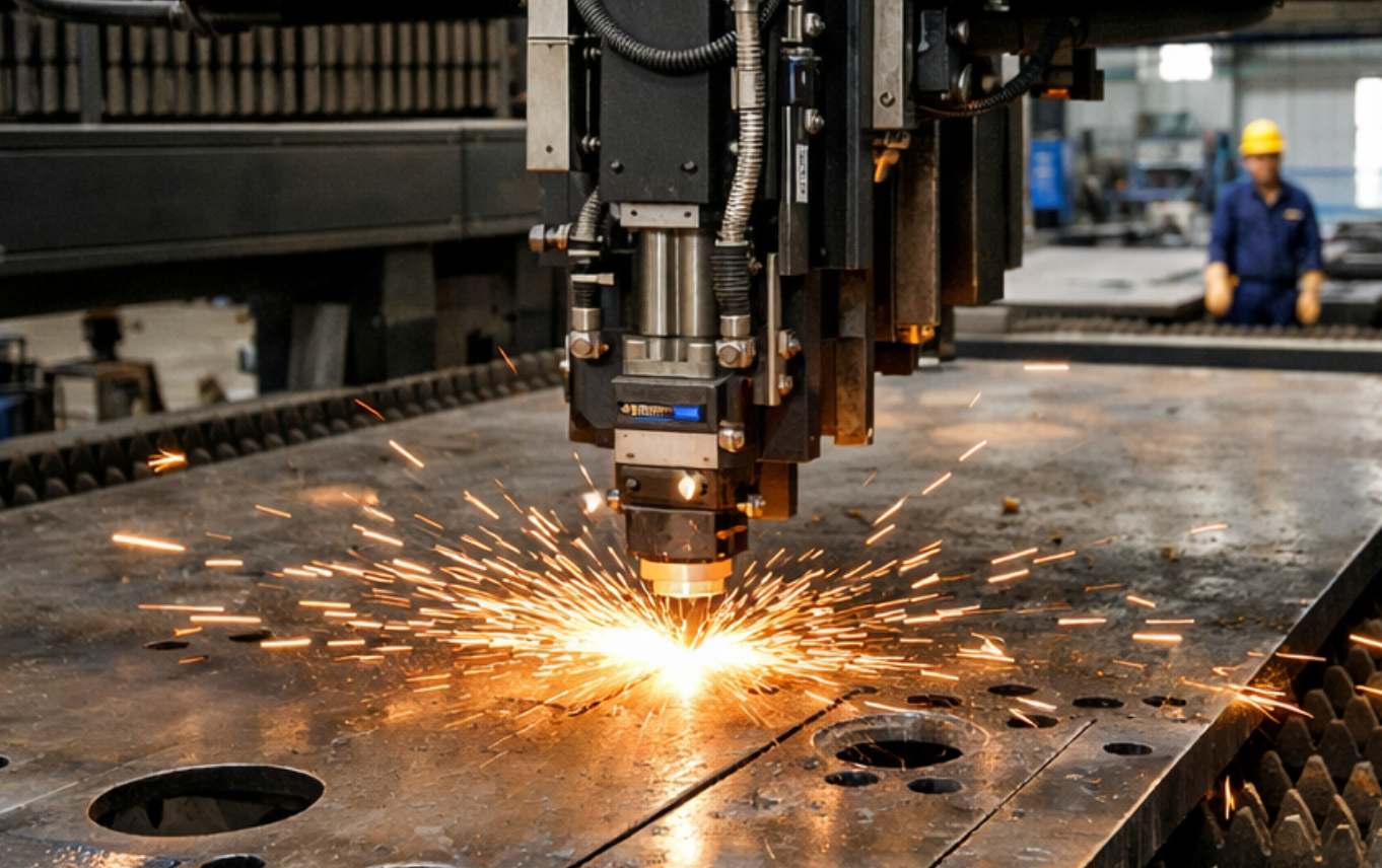CNC plasma cutting machine processing custom size 2205 duplex steel plate CNC plasma cutting machine processing custom size 2205 duplex steel plate